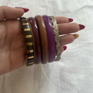 Assorted pack dangle bracelets